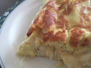  lump crab quesadilla using low carb ricotta crepes