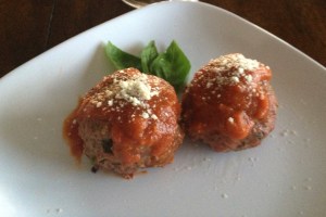 No carb meatballs